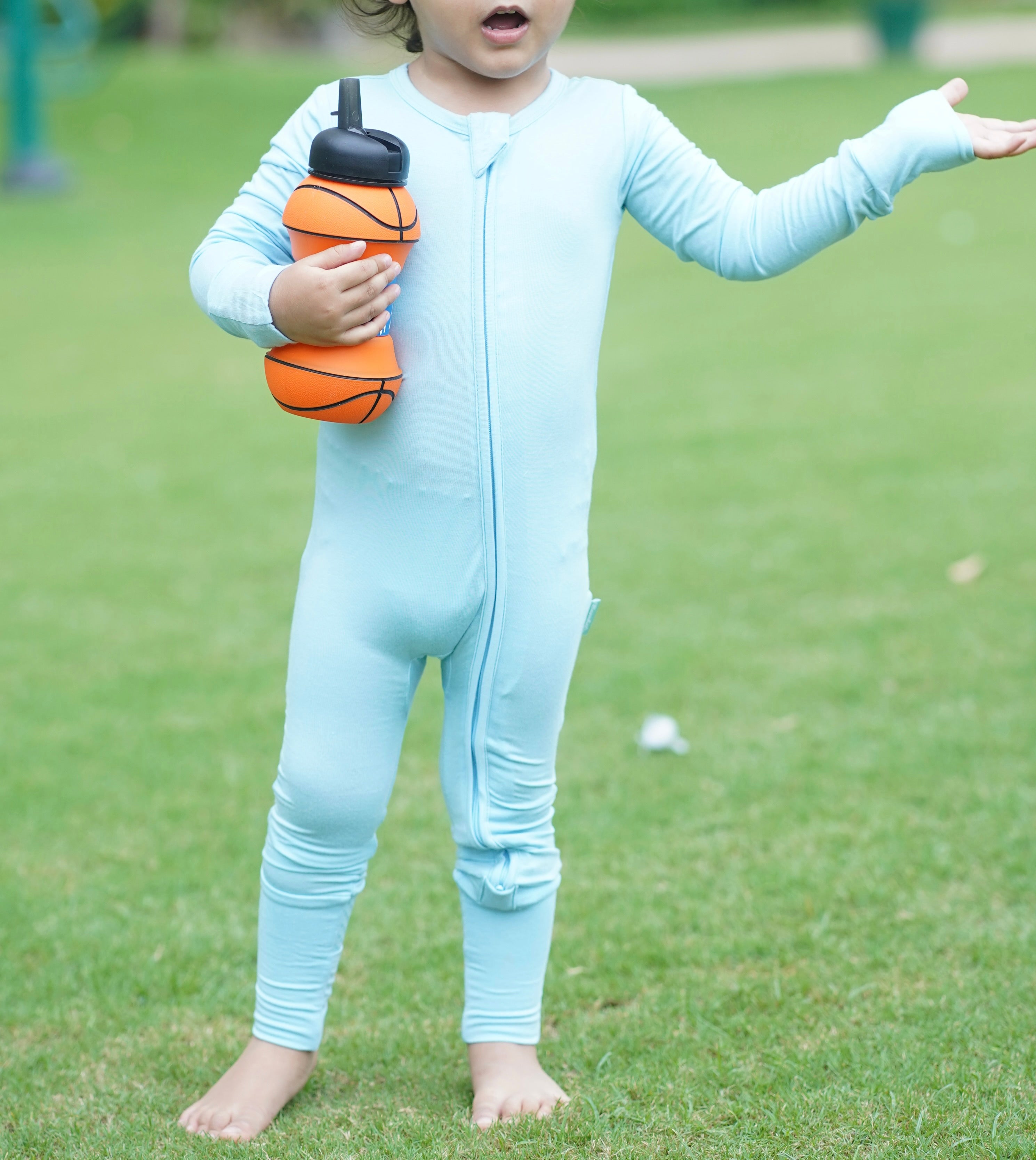 Footless Romper - Blue Haven