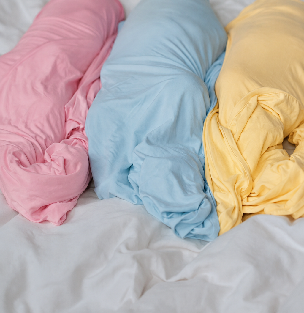 Oversized Stretchy Swaddle - Blue Haven