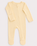 Footed Romper - Buttercream