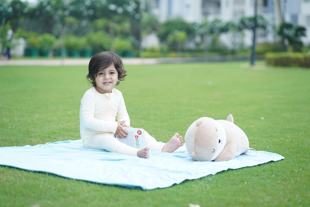 Footless Romper - Buttercream
