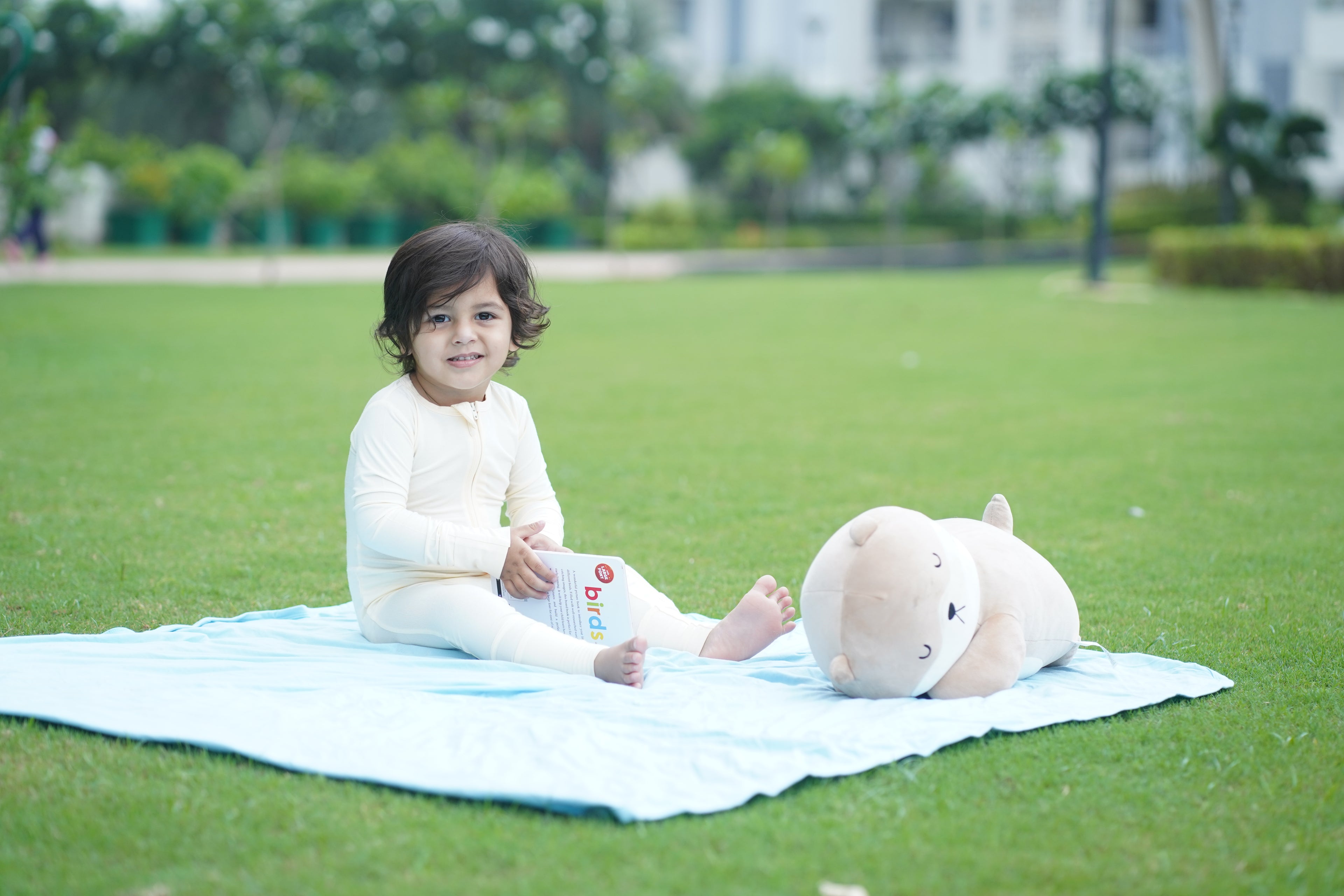 Footless Romper - Buttercream
