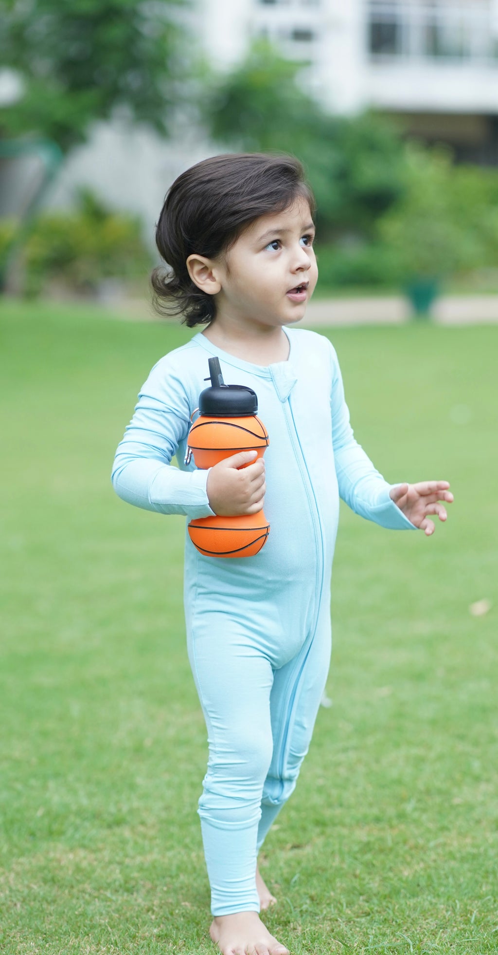 Footless Romper - Blue Haven